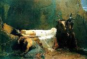 William de Leftwich Dodge The Death of Minnehaha Spain oil painting artist